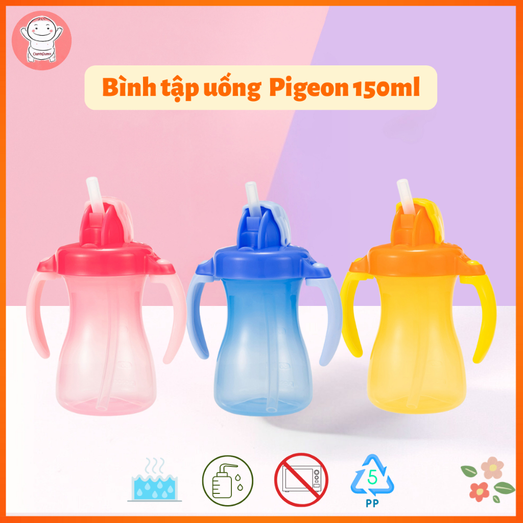 Bình tập uống Pigeon 150ml Mới