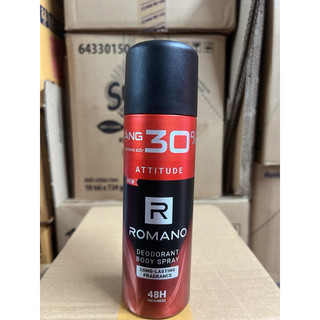 Xịt khử mùi toàn thân Romano 150ml
