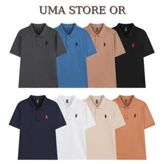 Áo Polo Nam UMA STORE Thêu Ngựa Chất Liệu Vải Cotton Pique Thoáng Mát Kiểu Dáng Trẻ Trung SPA78