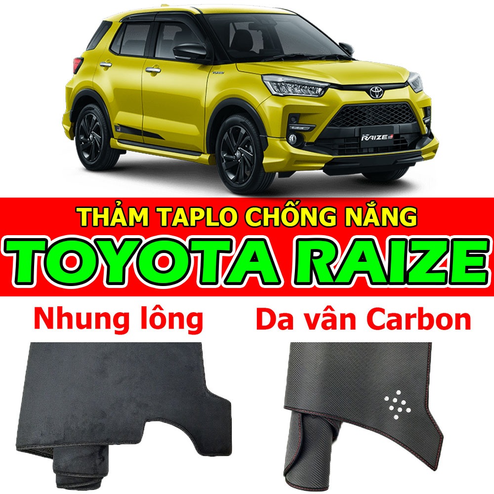 Thảm Taplo TOYOTA RAIZE