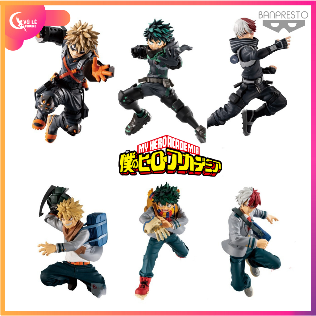 Mô hình nhân vật My Hero Academia chính hãng Banpresto - Figure Dabi Tomura Denki Aizawa Todorok