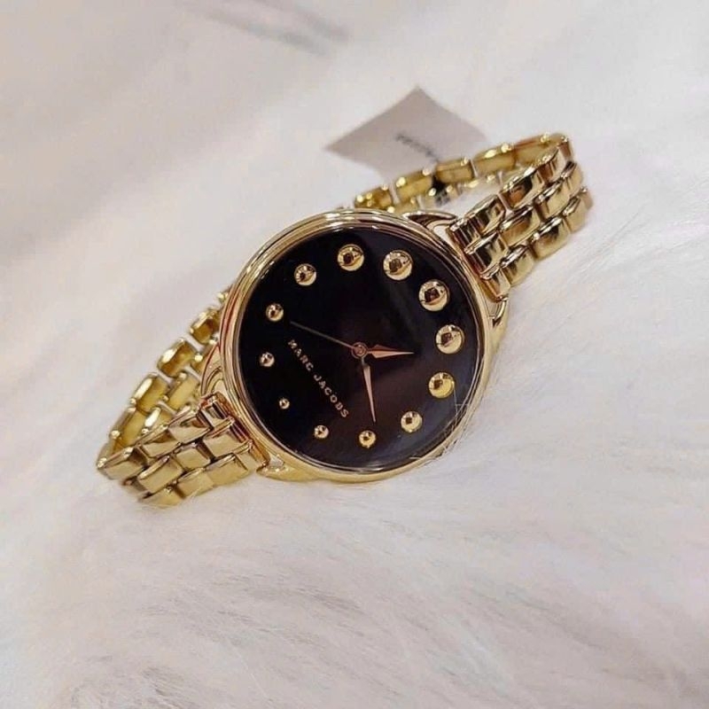 [Chính Hãng 100%] Đồng Hồ Nữ Marc Jacob MJ3494 (3494) Máy Quartz (Pin) Kính Khoáng Mặt Siz36 Thép Kh