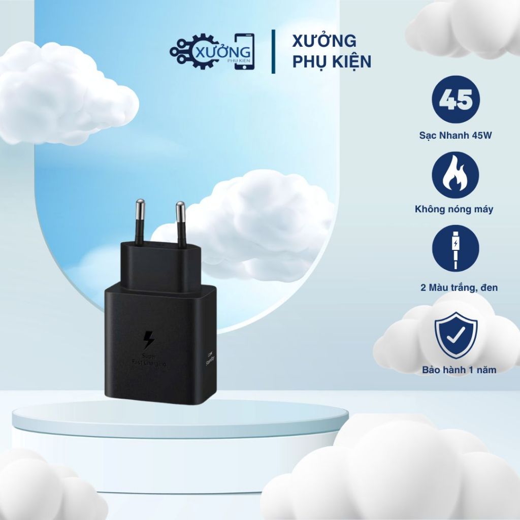 Bộ Sạc SamSung N10 45W - Xưởng Phụ Kiện