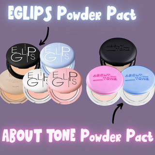 Phấn nén eglips blur powder pact màu đen tone 21,23