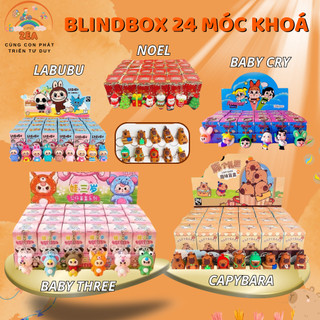  Full set 24 hộp móc khoá túi mù hot trend 2025 