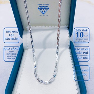 Dây chuyền bạc nam xích công hoả tiễn cao cấp, bạc 950 PHAN HUYNH JEWELRY, quà tặng bạn trai