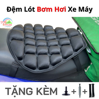 Đệm Lót Yên Xe Máy Bơm Hơi Đàn Hồi - Phù Hợp Cho Shiper & Phượt Thủ Êm Ái Đàn Hồi Chống Sốc Hiệu Quả