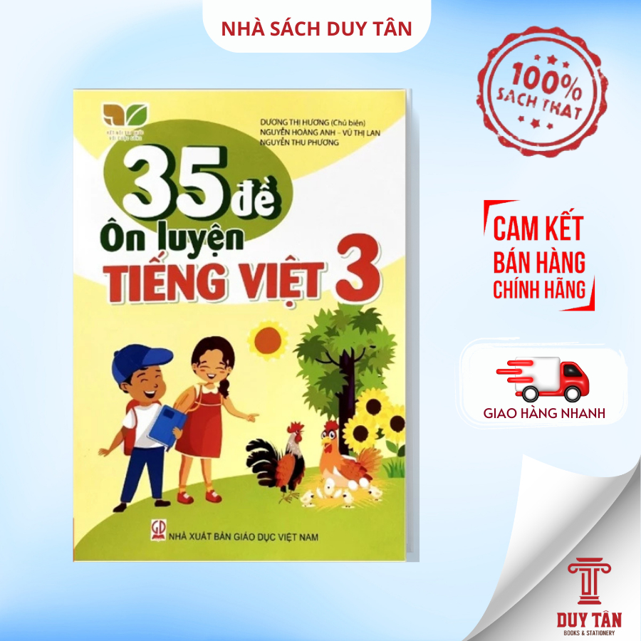 Sách - 35 Đề ôn luyện Tiếng Việt lớp 3 - Kết nối tri thức - NXB Giáo Dục