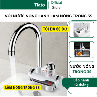  Máy nước nóng lạnh lắp đặt trực tiếp tại vòi làm nóng nhanh trong 3 - TIATO STORE 
