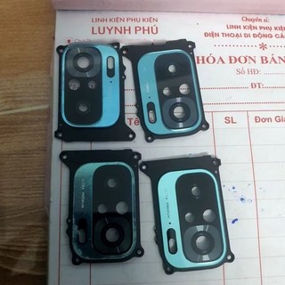 Cụm kính camera sau redmi note 10 4G/NOTE 10S bao test