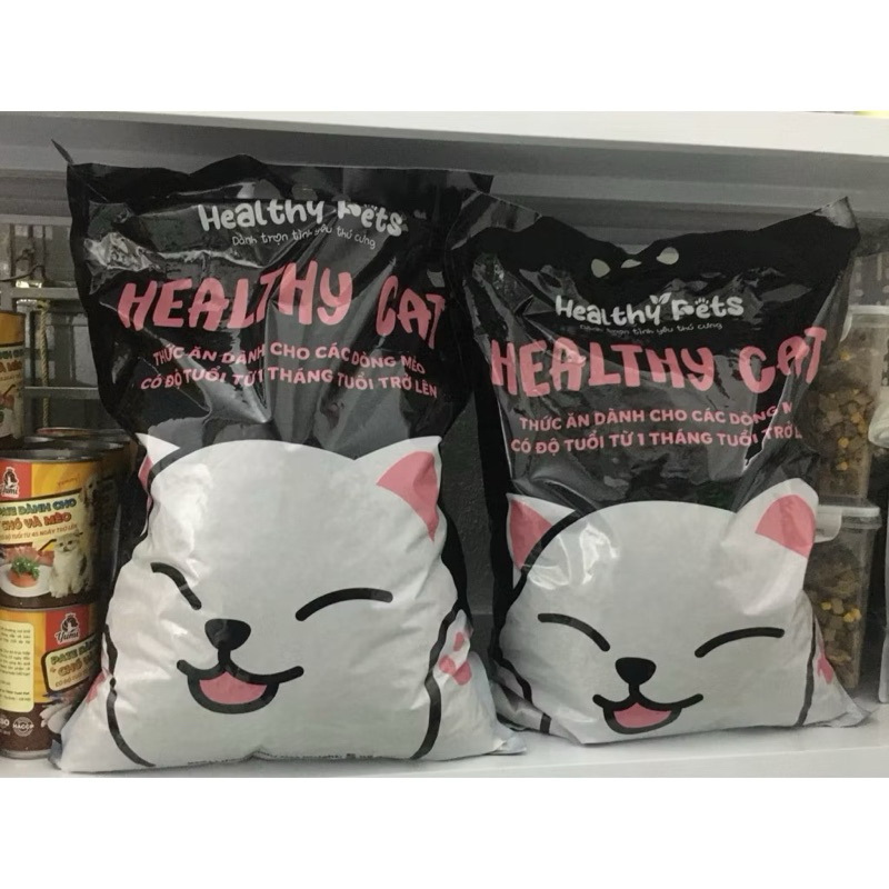 Hạt thức ăn cho mèo Healthy Cat loại 1kg