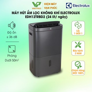 Máy hút ẩm lọc không khí Electrolux EDH12TRBD2 (24lít/ngày) - Chính hãng BH-24 tháng