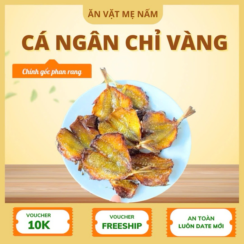 Cá ngân chỉ vàng 500g [ đặc sản] phan rang