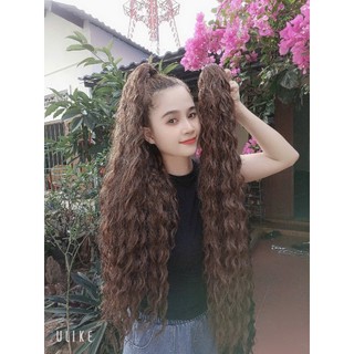 Tóc Ngoặm Xù Đũa dài 80cm - Tóc Giả VyMy Cao Cấp