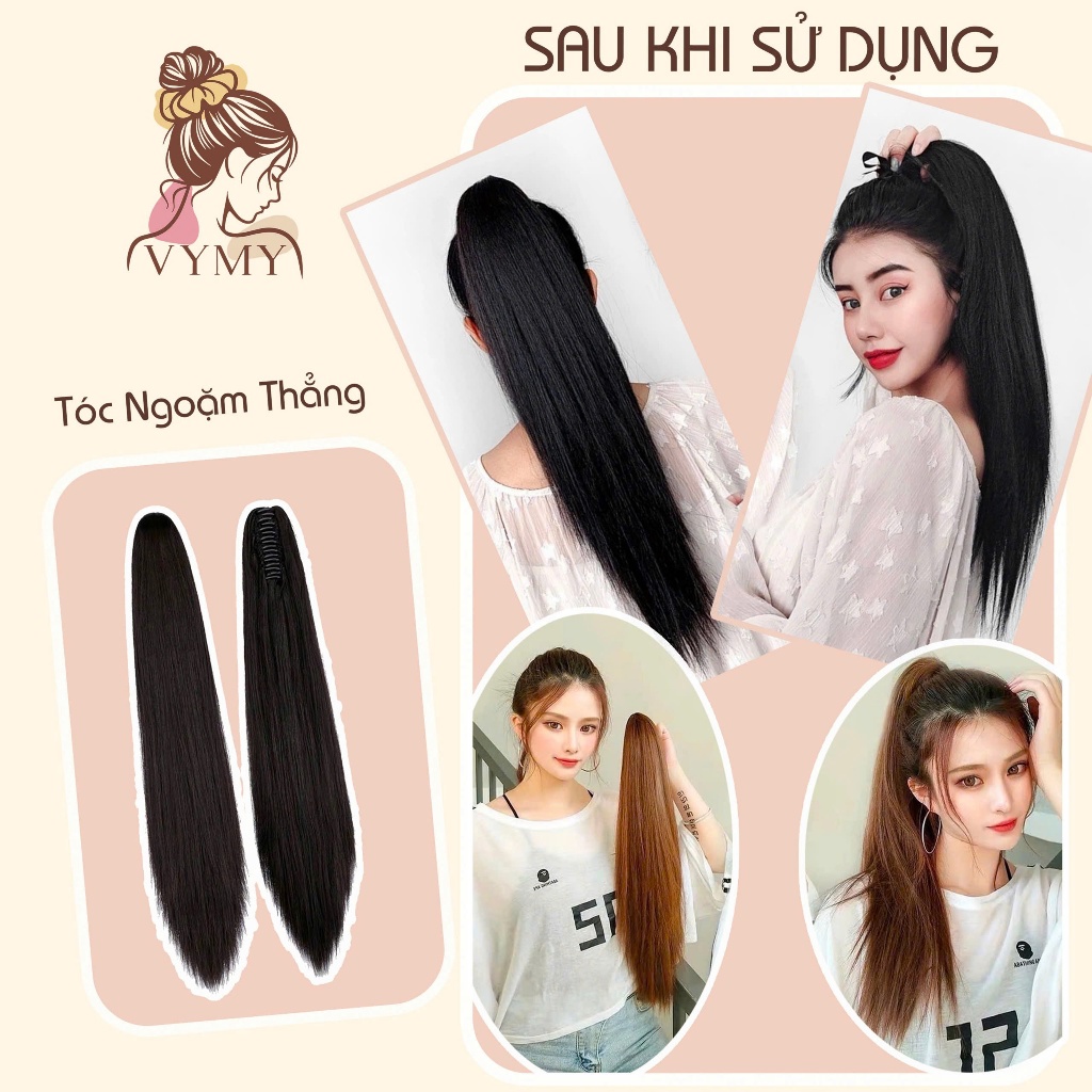 Tóc Ngoặm Thẳng - Tóc Giả VyMy Cao Cấp