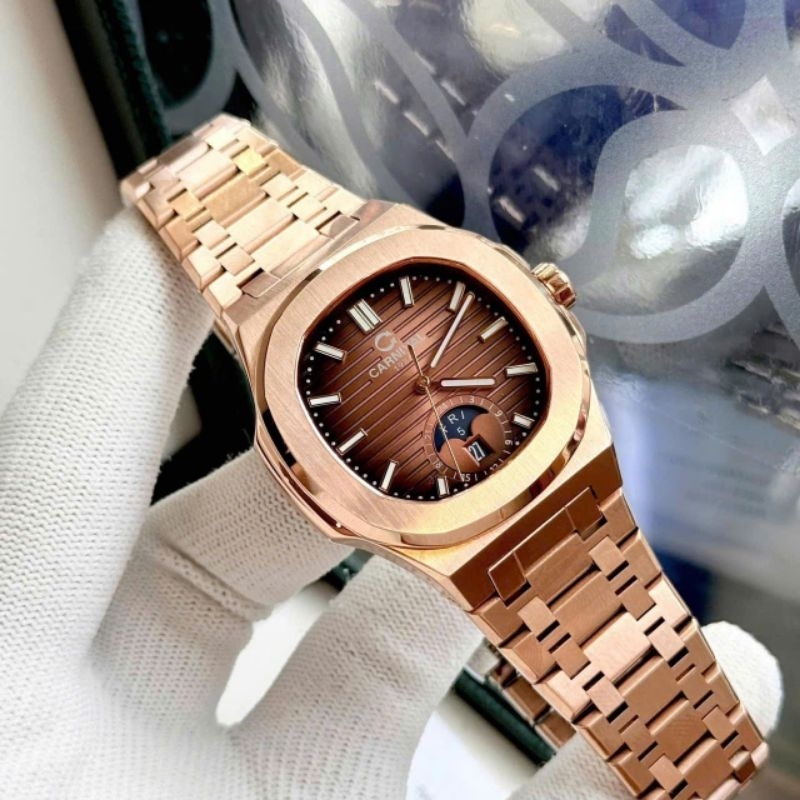 [Chính Hãng 100%] Đồng Hồ NamCarnival Nautilus 8110G (8110) Máy Cơ (Automatic) Kính Sapphiare Mặt Si