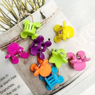Set 10 Kẹp tóc gắp tóc mái màu dài 1cm gap9