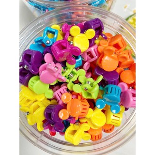 Set 10 Kẹp tóc gắp tóc mái màu dài 1cm gap9