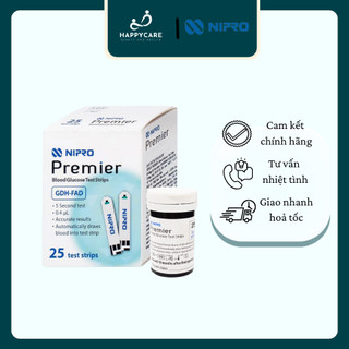 Que Thử Đường Huyết Nipro Strip – Công Nghệ Nhật Bản, Độ Chính Xác Cao