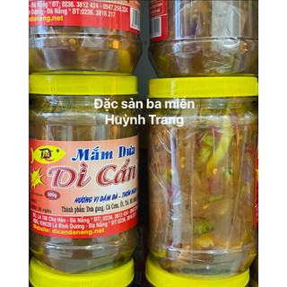Chỉ giao hcm và lân cận - mắm dưa dì cẩn đà nẵng hủ 500g