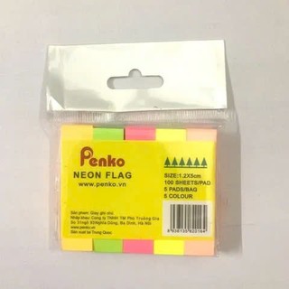 Giấy note 5 màu giấy Kích thước: 1.2 x 5cm