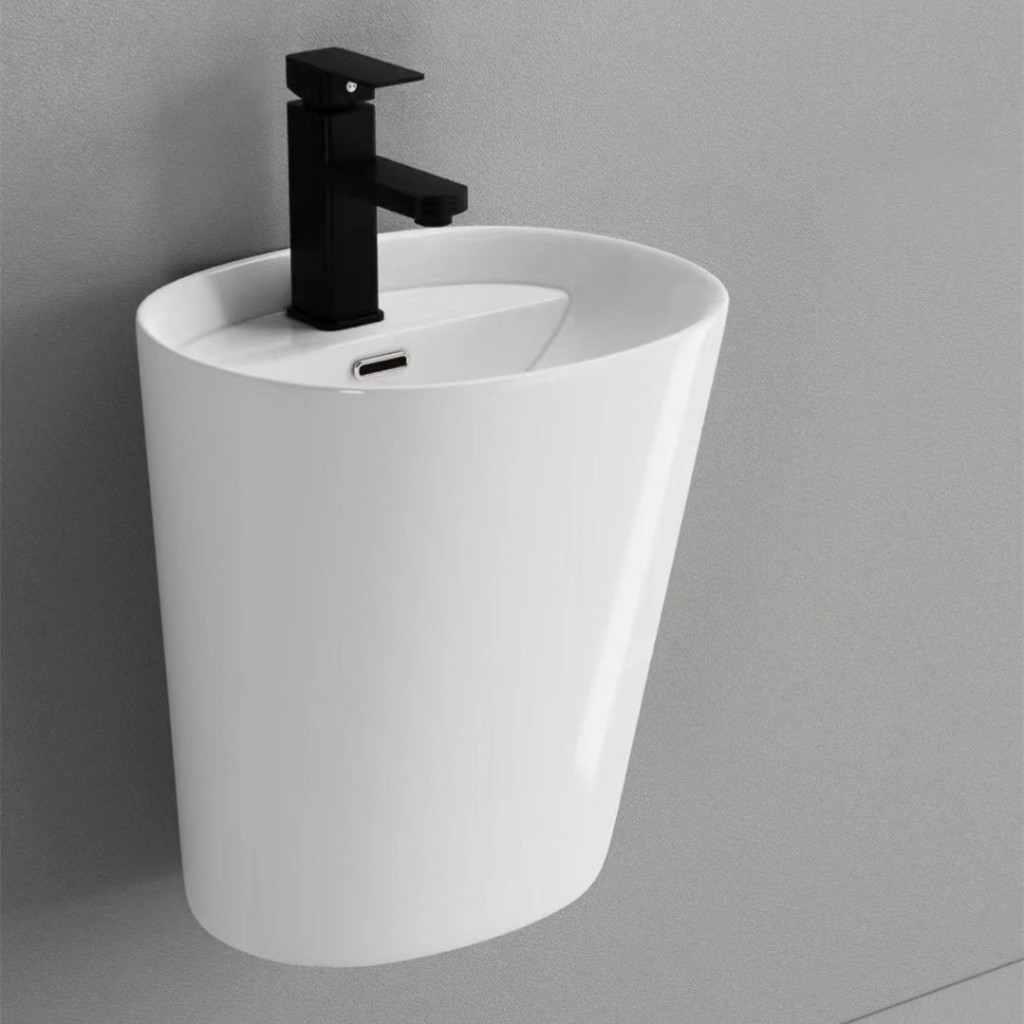  Chậu lavabo liền khối cao cấp 