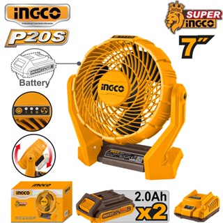  Quạt gió mini 7'' dùng pin 20V Ingco CFALI2007 