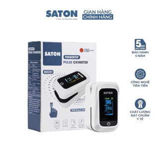 [BảoHànhTrọnĐời] MÁY ĐO NỒNG ĐỘ OXY TRONG MÁU SPO2 Và Nhịp Tim SATON