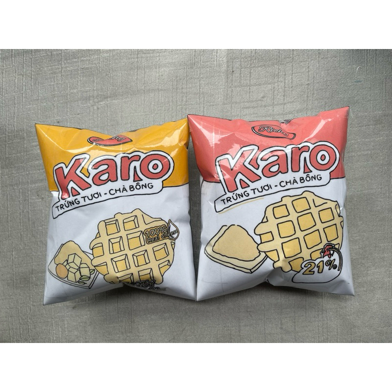 Squishy giấy bánh karo
