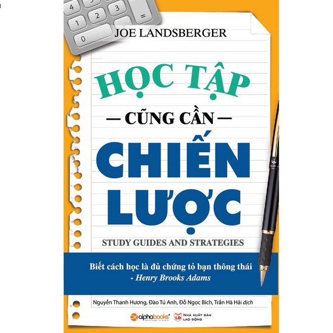 Sách Học Tập Cũng Cần Chiến Lược (Alpha Books)