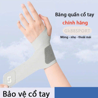 Băng quấn cổ tay nam nữ  hỗ trợ cổ tay bám chắc thoáng khí