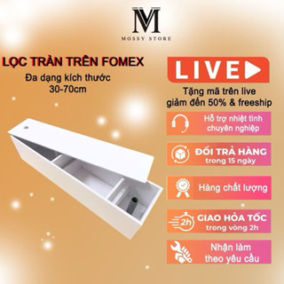 Lọc Tràn Trên - Lọc Thác Tràn Nhựa Fomex Cho Lọc Bể Cá