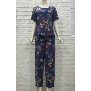 (Hỏa Tốc) Size 5 (75-90kg) Trung Niên QUẦN DÀI Đồ bộ mặc nhà TÔN TOLE LANH NHUNG Big Size cao cấp ShopThanhThanh