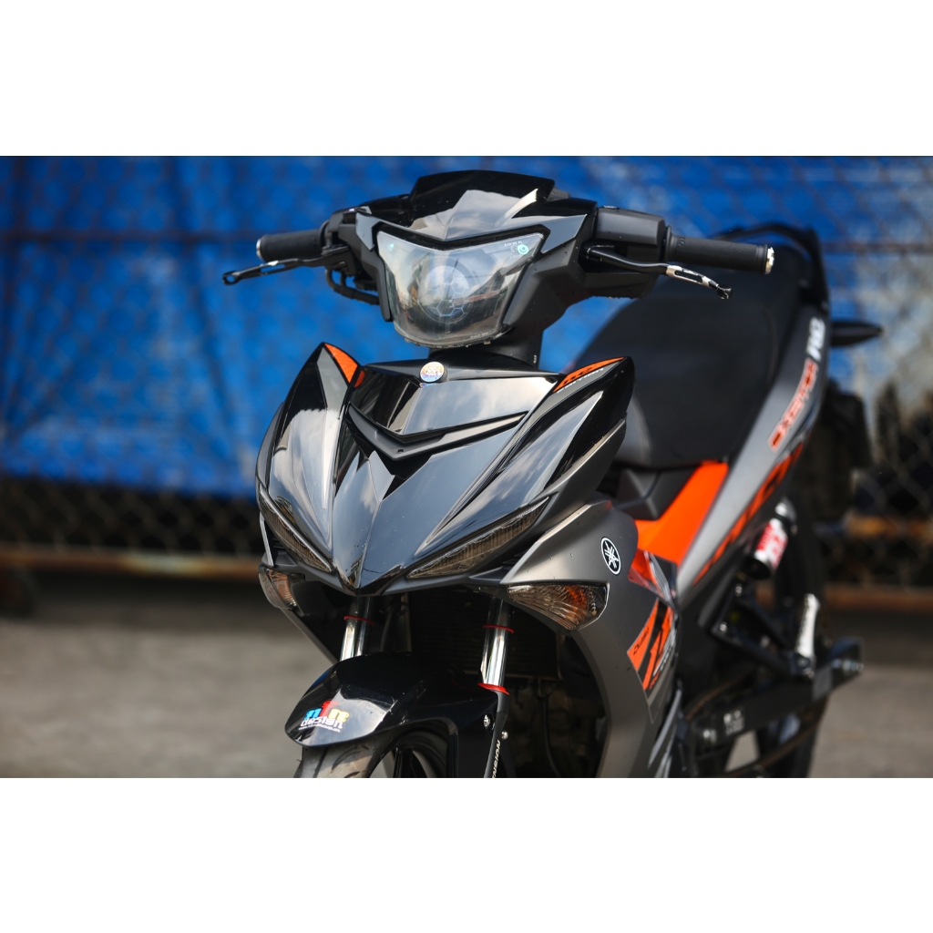 Tem exciter 150 xám đen cam