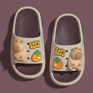  Dép 3D Capybara Cho Bé Trai Bé Gái Đế Cao Siêu Nhẹ Siêu Mềm Chất Liêu Eva Cao Cấp 