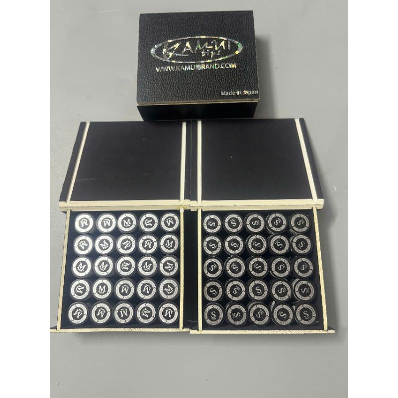 Tẩy Kamui Clear Black 14mm - Độ cứng S, M - Đầu tẩy Bida cá nhân cao cấp