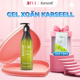 Gel giữ nếp tóc xoăn, gel mềm, dưỡng ẩm tạo kiểu hippie, xoăn xù mì, xoăn lơi Karseell siêu hot 2025 - Mỹ phẩm Divi