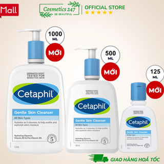 Sữa Rửa Mặt Cetaphil Gentle Skin Cleanser 1000ML, 500ML, 250ML, 125ML