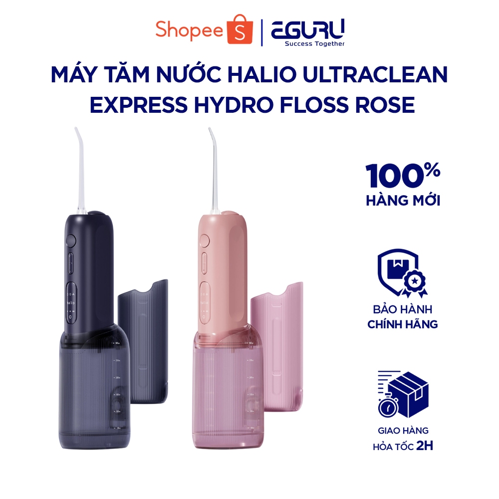 Máy tăm nước Halio UltraClean Express Hydro Floss phiên bản cho người niềng răng