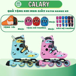  Giày Patin Trẻ Em  Centosy  Nasus N9 - Bánh Cao Su Đặc Form Chắc Chắn An Toàn  Tặng Bảo Vệ Tay Chân Cho Bé 