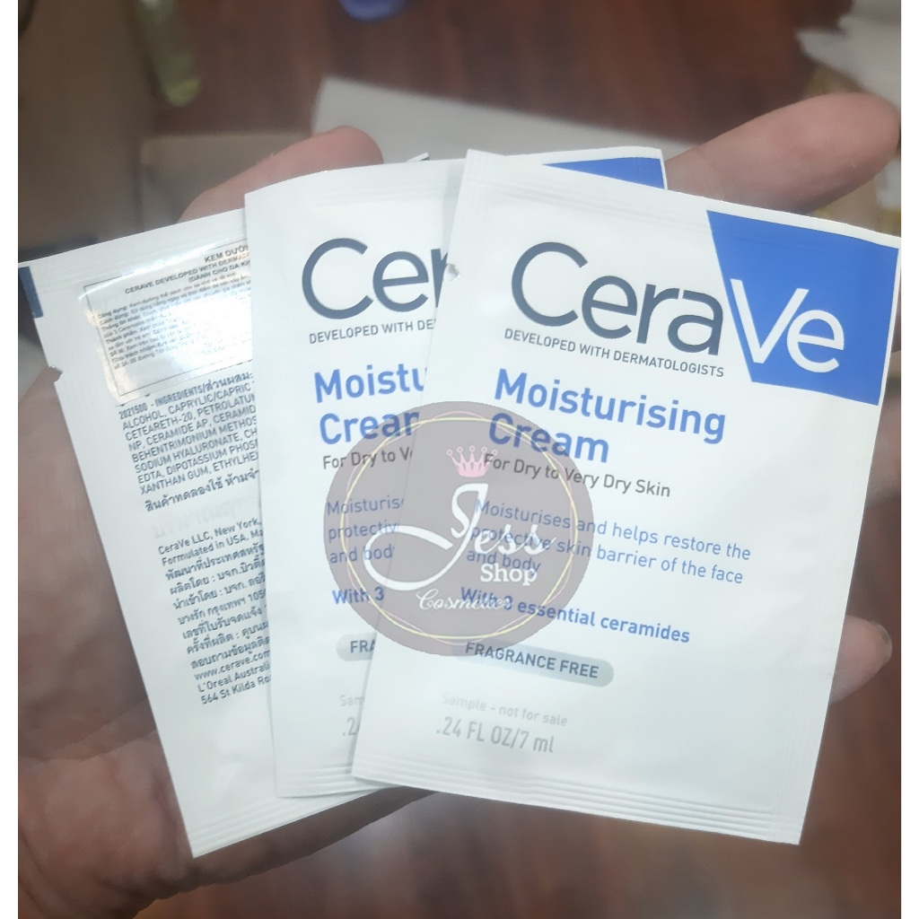 [Mini Size] Kem Dưỡng Ẩm Phục Hồi Da Cerave Moisturising Cream 7ml