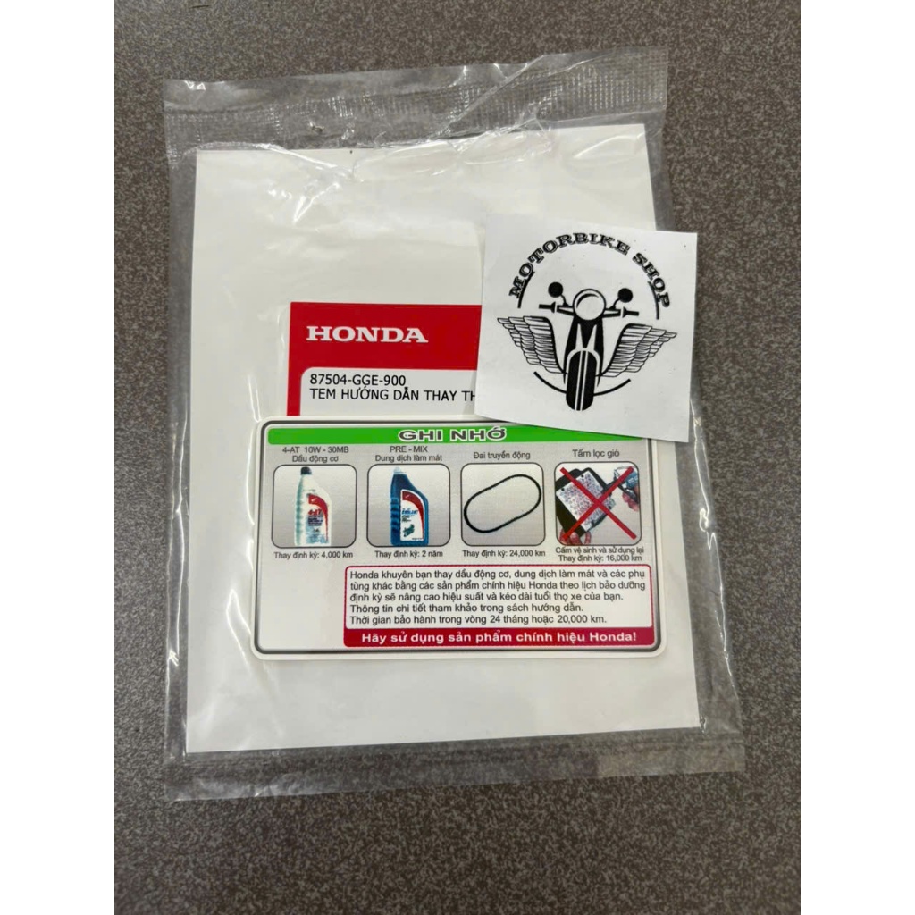 tem hướng dẫn thay thế dán thùng đồ xe click 110 vision ab 110 fi ab 125 sh mode lead 110 125 sh lớn