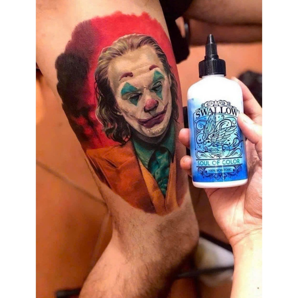 Nước pha mực màu Swallow Sơn én chai 1oz 30ml, dụng cụ xăm hình tattoo.