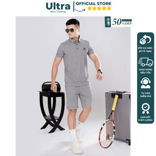 Đồ bộ nam Adidas cao cấp phom dáng đẹp chất mát mùa hè Ultra UH5-634 Đồ thể thao nam hàng xuất dư mùa hè 2025