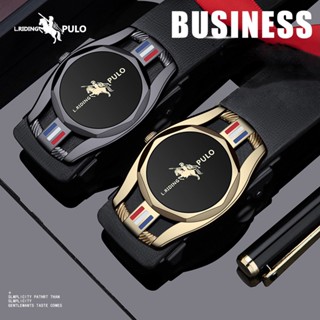 Thắt lưng quần nam PuLo 007 bảng 3.5cm khóa tự động da Pu dây nịt nam cao cấp phong cách cá tính