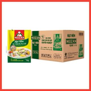 1 Thùng 10 Gói Hạt Nêm Meizan 1 Kg - Hàng Chính Hãng - Date Mới Nhất