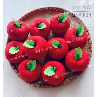 Củ quả nỉ đồ dùng mầm non