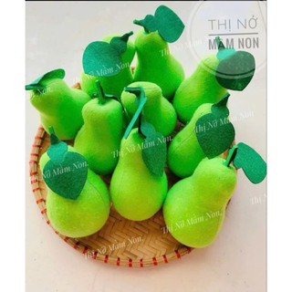 Củ quả nỉ đồ dùng mầm non