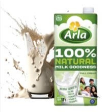 Sữa Tươi Nguyên Kem hộp 1L - Sữa tươi các loại dùng làm Panna Cotta