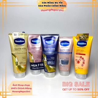  Sữa dưỡng thể Serum Vaseline Gluta-Hya dưỡng da sáng mịn chính hãng 